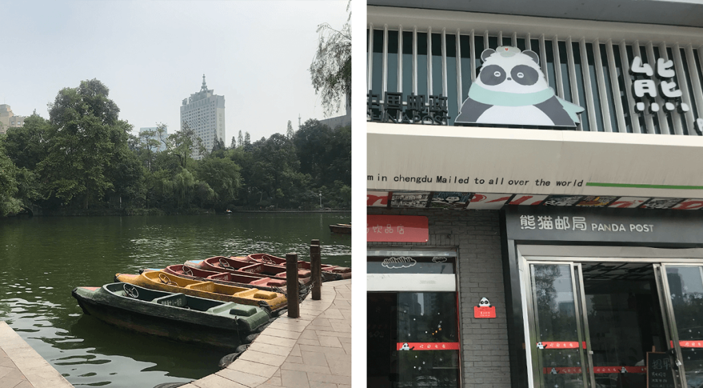 People's Park y Panda Post