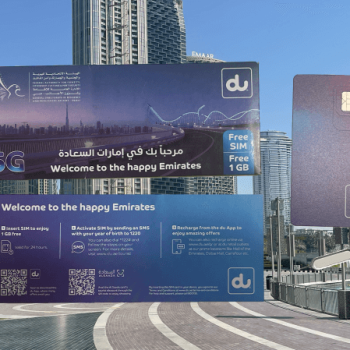 Internet en Dubái: ¿Cómo obtener una tarjeta SIM gratuita?