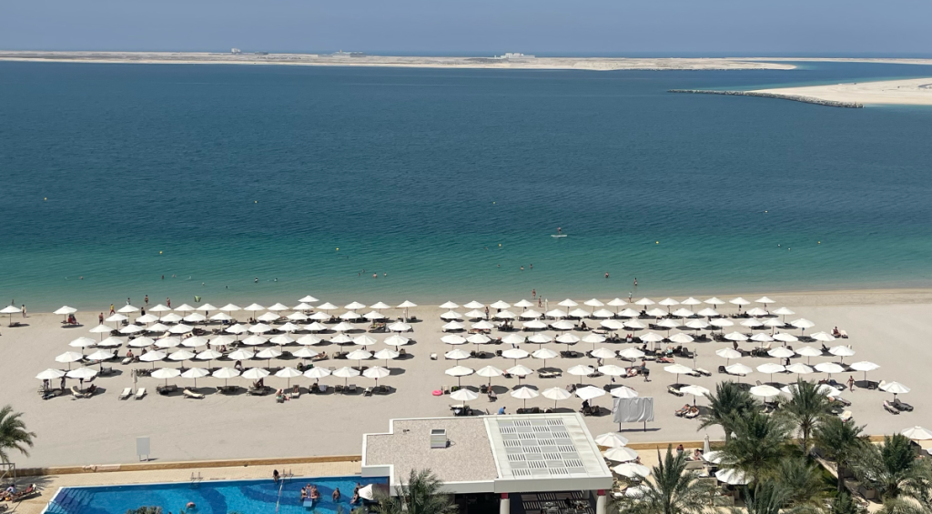 Vistas desde la habitación de Riu Dubai